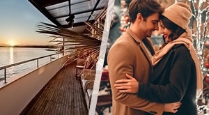 ADVENT u Podstrani uz 2 dana i 1 noćenje ili 3 dana i 2 noćenja s doručkom za 2 osobe u de luxe sobi s hidromasažnom kadom i pogledom na more u Hotelu San Antonio 4* i korištenje saune!