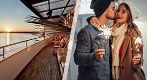 ADVENT u Podstrani uz 3 dana i 2 noćenje ili 4 dana i 3 noćenja s doručkom za 2 osobe u de luxe sobi s hidromasažnom kadom i pogledom na more u Hotelu San Antonio 4* i korištenje saune!