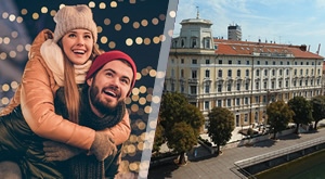 [NOVO na Crnom Jaju!] Doživite čarobni RIJEČKI ADVENT, uz smještaj na 3 dana i 2  noćenja za 2 osobe u elegantnom Hotelu Continental u srcu grada! Stvorite nezaboravne uspomene sa svojim najmilijima!