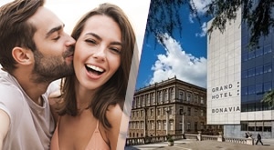 Uživajte u Grand Hotelu Bonavia u Rijeci! 3 dana i 2 noćenja s polupansionom za 2 osobe uz saunu, bocu pjenušca i slatki poklon iznenađenja!