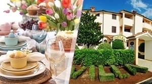 Uskrs u Vodnjanu u Hotelu Villa Letan 4* uz 3 dana i 2 noćenja za 2 odrasle osobe s polupansionom,  tradicionalni uskršnji doručak i večera, wellness i posjet Aquariumu Pula!