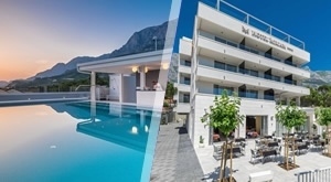 Boutique Hotel Mirjam 4* poziva vas na proljetni odmor u Makarskoj! 2 ili 3 noćenja s polupansionom za 2 osobe u modernom Boutique Hotelu Mirjam 4*, masaža, sauna, jacuzzi i rooftop bazen!