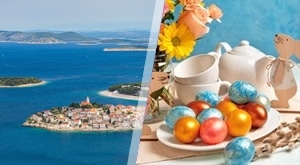 [USKRS] Nezaboravan odmor za dvoje u Primoštenu uz 2, 3 ili 4 noćenja na bazi polupansiona u Hotelu Zora 3* s uključenom blagdanskom gastro ponudom, bojanjem jaja, večerom uz glazbu…