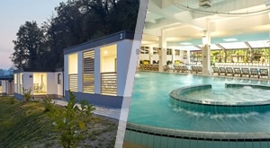 Uživajte u toplini termalne vode, dječjoj zabavi i obiteljskom za 2 noćenja – za 4 osobe i 2 djece do 12 g., s bazenima, animacijom, fitnessom i popustima u wellness centru!