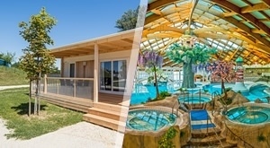 Mobilne kućice Mediteran – moderno opremljene i smještene u srcu Čateža idealan su izbor za proljetni odmor! Provedite 2 do 5 noćenja za 4 osobe uz neograničeno kupanje u termalnim bazenima Čatež!