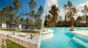 Prvo kupanje s prijateljima ili obitelji u Poreču uz 2, 3 ili 5 noćenja u modernoj mobilnoj kućici Prestige Family za do 6 osoba u Boutique Camping Santa Marina 5*!