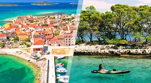 Doživi nezaboravnu kajak turu Krapnja i Oštrice uz ALPHA Kayaking – cjelodnevno veslanje, kupanje, obilazak otoka i šetnja uz bedeme iz 16. stoljeća – sve za samo 49 €!