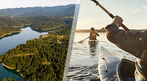 Kajak avantura na Lokvarskom jezeru uz ALPHA Kayaking – istraži skrivene uvale modrog bisera Gorskog kotara uz stručno vodstvo, čaroliju prirode i uživanje na vodi, sve za samo 49 €!