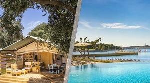 Otkrijte čari Rovinja – 3 dana/2 noćenja nezaboravnog glampinga za 4 osobe u luksuznom šatoru Relax te vanjske bazene u Kampu Amarin by Maistra!