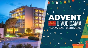 Advent u Vodicama i Hotelu Imperial uz jedno noćenje s polupansionom za 2 osobe