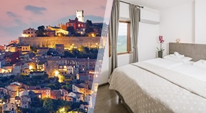 Božićna čarolija u Motovunu! 2 noćenja u Villi Borgo za 2, poklon vino i 15% popusta na bicikle!