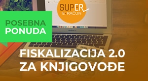 KNJIGOVOĐE!!! SUPER eRacun godišnje po klijentu već od SAMO 14€,bez limita broja eRacuna! 