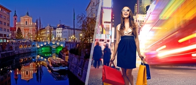 Prilika za shopping u centru BTC i razgled Ljubljane s Darojković Prometom i uključenim prijevozom!