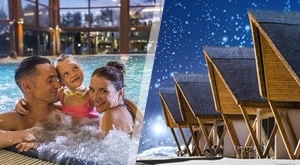 Zimski wellness za 2 ili 3 osobe! Prekmurska Vas Ajda – kupanje, sauna i 1 noćenje s polupansionom! 