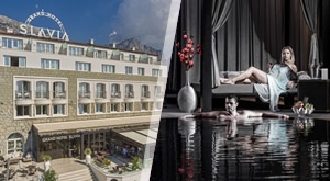 Zimski wellness u Hotelu Slavia Baška Voda – 2 noćenja za dvoje s doručkom i wellness & spa centrom