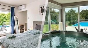 Zimski luksuz u villi Green Heaven u  – jacuzzi, preljevni bazen i potpuna privatnost za do 8 osoba!