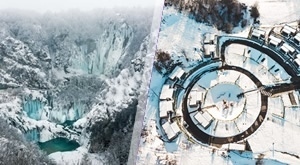 Winter Escape u  Camping Plitvice – 1 ili 2 noći za 2 ili 4 osobe s doručkom i ulaznicama! 