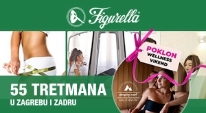 [ZAGREB/ZADAR] 30 godina Figurelle - JUBILARNI PUSH UP PAKET - 55 tretmana + POKLON WELLNESS VIKEND!