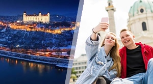 [14.02.-15.02.] Valentinovo s Darojković Promet: romantični bijeg Zagreb–Beč i Bratislava s noćenjem