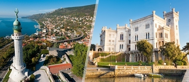 Posjetite dvorac Miramare i grad Trst u jednodnevnom izletu s prijevozom i pratnju uz Smart Travel. 