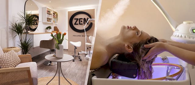 Opustite se od stresa uz head spa tretmane Zen Scalp i Zen Glow u Zen follows beauty!
