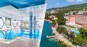 Uživajte u Crikvenici uz 2 polupansiona i bazen za 2 osobe u Mediteran Maradiso Hotelu By Aminess!