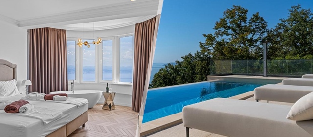 Residence Apartments OPATIJA: Luksuzan odmor uz infinity bazen i najljepši pogled na more!