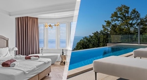 Residence Apartments OPATIJA: Luksuzan odmor uz infinity bazen i najljepši pogled na more!
