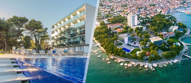 SVIBANJSKI reset u Villa Arausana  Antonina 4* u VODICAMA - 2 noćenja za 2 osobe, All Inclusive Light s pićem uz obroke, unutarnji i vanjski bazeni, Wellness  Spa hotel Punta i 2 djece GRATIS!