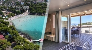 PROLJETNI LUKSUZ U CAMP REHUTU - prvi red do mora u mobilnim kućicama na Murteru za 4 osobe!