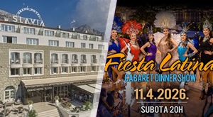 Latino vikend u Grand Hotelu Slavia! Rezervirajte 3 dana spa užitka i plesa u Baškoj Vodi!