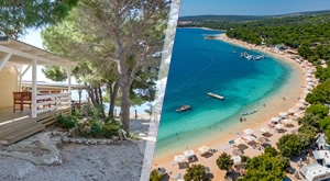 PAG: Camping Village Šimuni mobilne kućice za 4 ili 6 osoba s DORUČKOM uz more već od 130 €!