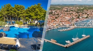 VODICE: 3 DANA za 4 OSOBE i 2 DJECE GRATIS! POLUPANSION u Matilde Beach Resortu uz BAZEN i ležaljke!