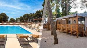 ŠPICA SEZONE u Vodicama u mobilnim kućicama Imperial uz uključen doručak i bazene za cijelu ekipu!