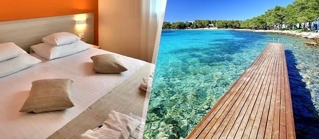CRVENA LUKA RESORT u Biogradu na Moru - FIT ODMOR uz 2 noćenja s POLUPANSIONOM za 2 odraslih i DIJETE do 5 god! Uključen AKTIVNI PAKET i TRENING s Vanjom Tokić, MASAŽA, SPA zona i BAZENI!