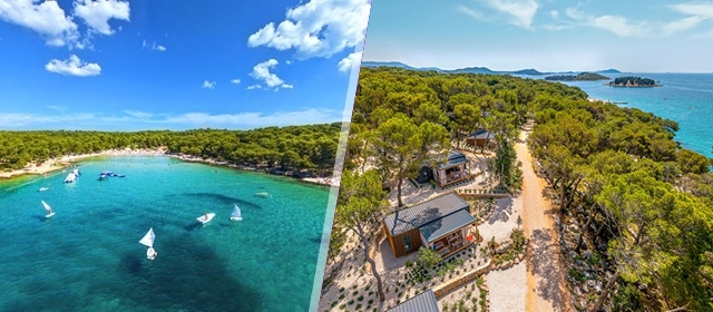 PROLJEĆE u Pine Beach Pakoštane: 2 NOĆENJA u MOBILNIM KUĆICAMA za 2 odraslih i dijete do 4g. ALL INCLUSIVE LIGHT usluga i 20+ SPORTSKIH aktivnosti uključeno. REZERVIRAJTE najbolji obiteljski odmor!