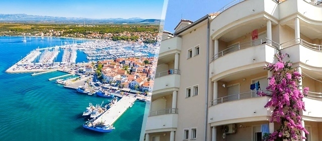 ŠPICA LJETA u Biogradu! 6 ili 9 noćenja u moderno opremljenim Apartmanima Angie za 2 ili 4 OSOBE. Doživite nezaboravan ljetni ODMOR u šarmantnom okruženju po ODLIČNOJ CIJENI!