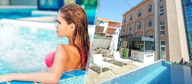 HOTEL STELLA MARIS: 3 dana/2 noćenja s POLUPANSIONOM za 2 osobe i GRATIS djeca do 12 i 3 god.! Uključena VEČERA U 3 SLIJEDA, piće dobrodošlice i 45 min korištenja SAUNE I JACUZZIJA!