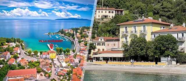 HOTEL VILLA SCHUBERT 4*, Ika: 2 noćenja za dvoje uz POLUPANSION (buffet doručak i mediteranska večera), KOKTEL u Beach Baru i besplatan parking – savršeno LJETOVANJE na Opatijskoj rivijeri!