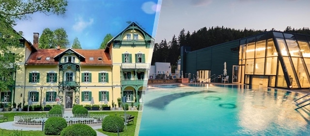 TERME DOBRNA: vrhunski WELLNESS za 2 odraslih i dijete do 3,99 g. GRATIS! 2 noćenja uz POLUPANSION u Boutique Hotelu Dobrna 4*, ulaz u Arbora Spa, termalni bazeni i 2x MASAŽA za potpuni užitak!