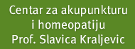 Centar za akupunkturu i homeopatiju, prof. Slavica Kraljevic